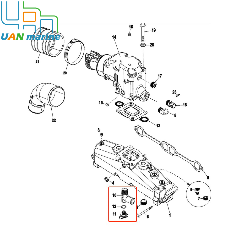 2'li 806926 A1 Egzoz Manifoldu - Drain Pipe Clip incelemesi ve fiyatı