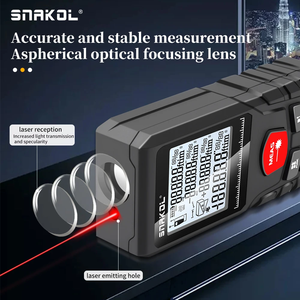 SNAKOL SK-120 Dijital Lazer Me - Stanley Tape 25Ft incelemesi ve fiyatı