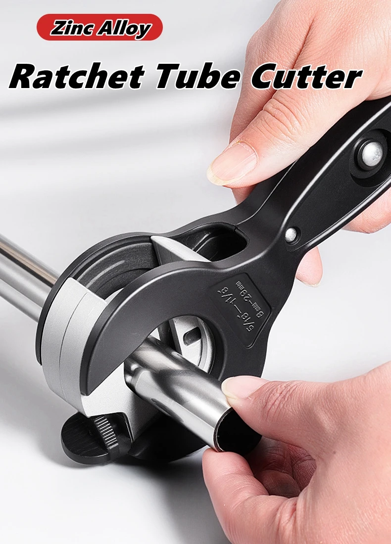 Çift Akslı Boru Kesici 8-29mm  - Pipe Cutter Ratchet incelemesi ve fiyatı