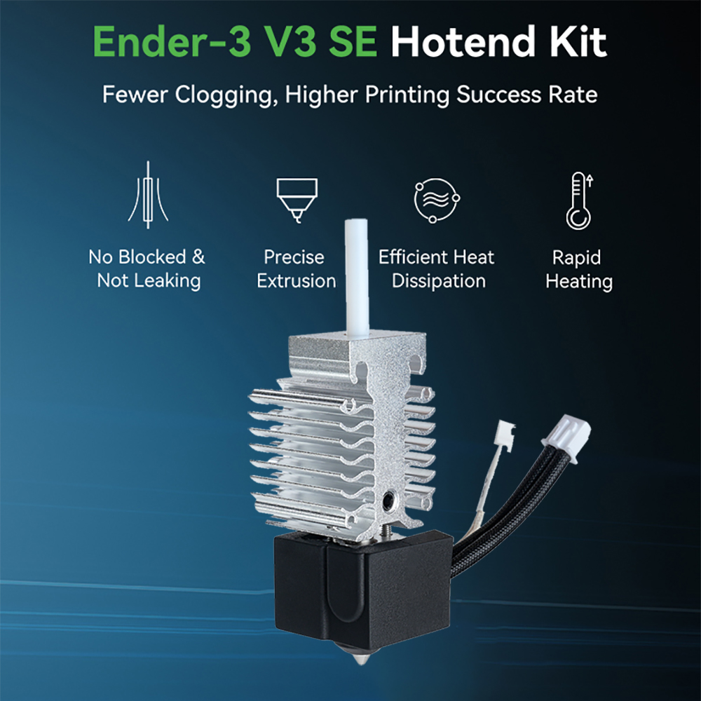 Creality Ender-3 V3 SE Hotend  - Creality Printer Ender 3 V3 incelemesi ve fiyatı